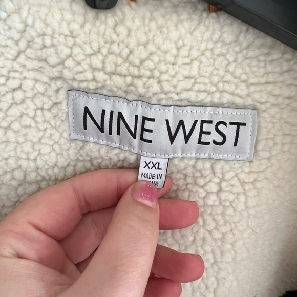 NWT NEVER WORN Incredible luxe Nine West mustard yellow winter coat XXL - Picture 10 of 11